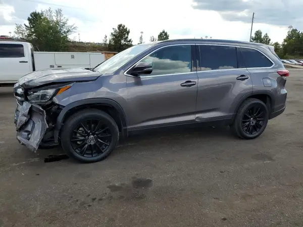 5TDKZRFH3KS574527 2019 TOYOTA HIGHLANDER - Image 1