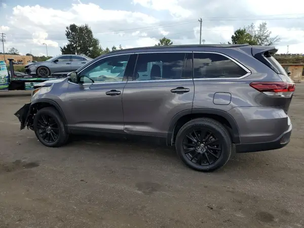 5TDKZRFH3KS574527 2019 TOYOTA HIGHLANDER - Image 2