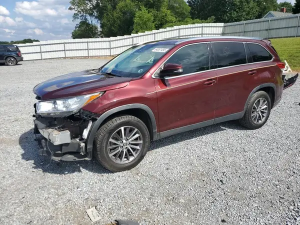 5TDKZRFH4KS325511 2019 TOYOTA HIGHLANDER - Image 1