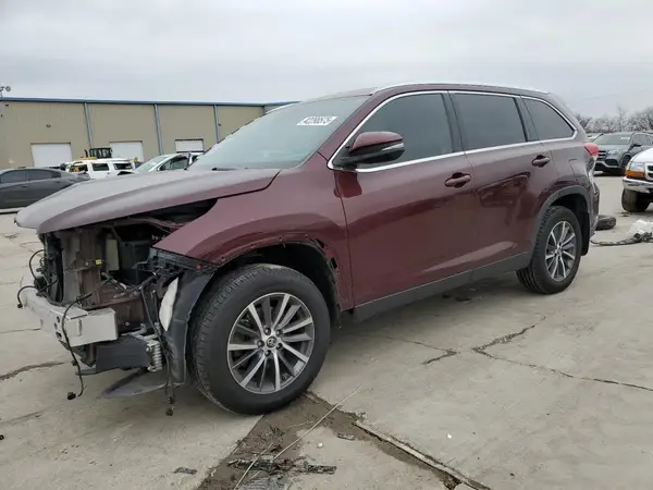 5TDKZRFH5KS363636 2019 TOYOTA HIGHLANDER - Image 1