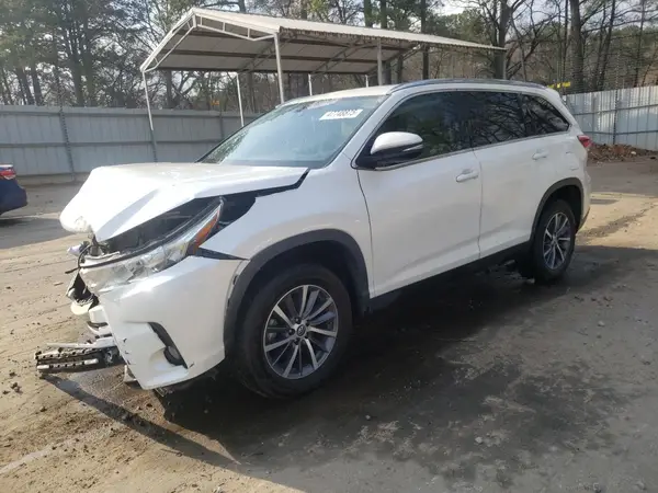 5TDKZRFH7KS325499 2019 TOYOTA HIGHLANDER - Image 1