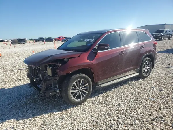 5TDKZRFH9KS336505 2019 TOYOTA HIGHLANDER - Image 1