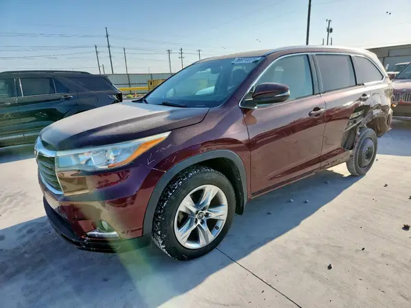 5TDYKRFH4GS169279 2016 TOYOTA HIGHLANDER - Image 1