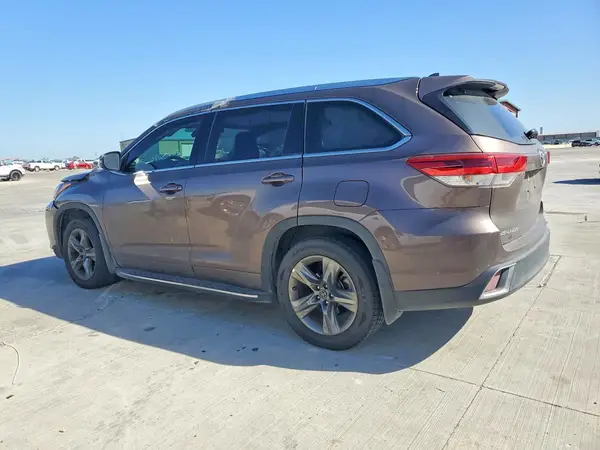 5TDYZRFH0KS327542 2019 TOYOTA HIGHLANDER - Image 2
