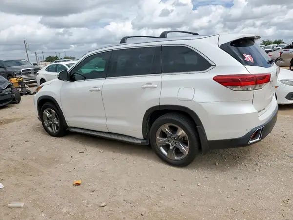 5TDYZRFH5KS291167 2019 TOYOTA HIGHLANDER - Image 2
