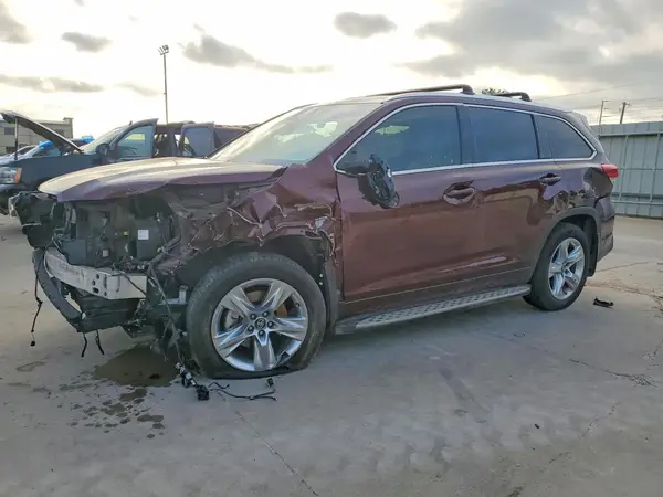 5TDYZRFH8KS340393 2019 TOYOTA HIGHLANDER - Image 1