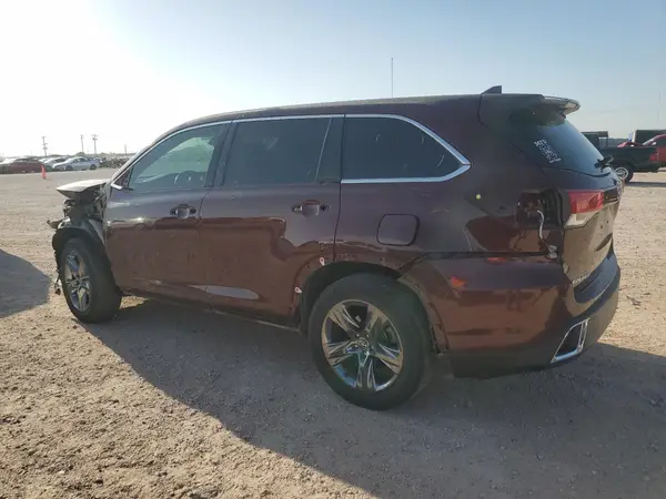 5TDYZRFH9JS252788 2018 TOYOTA HIGHLANDER - Image 2