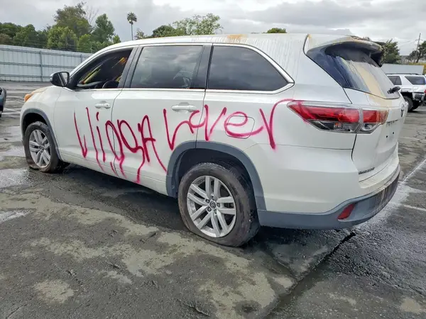5TDZARFH0GS019368 2016 TOYOTA HIGHLANDER - Image 2