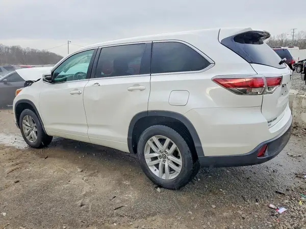 5TDZARFH1GS019637 2016 TOYOTA HIGHLANDER - Image 2