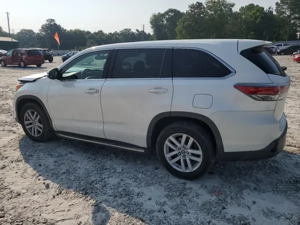 5TDZARFH1GS019962 2016 TOYOTA HIGHLANDER - Image 2