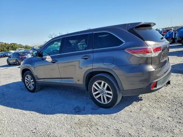 5TDZARFH2GS022806 2016 TOYOTA HIGHLANDER - Image 2