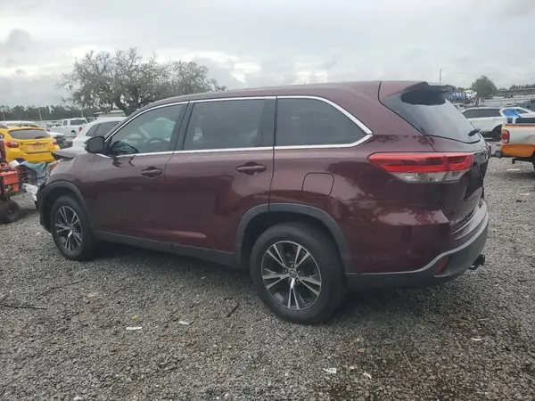 5TDZARFH2KS057614 2019 TOYOTA HIGHLANDER - Image 2