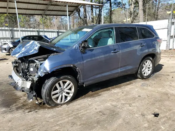 5TDZARFH3GS022622 2016 TOYOTA HIGHLANDER - Image 1