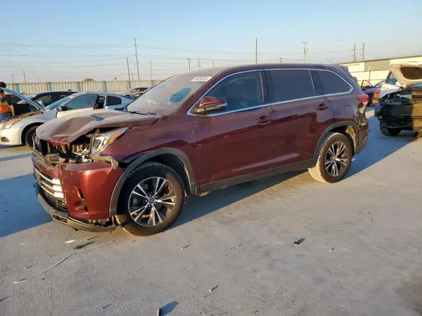 5TDZARFH4KS057887 2019 TOYOTA HIGHLANDER - Image 1