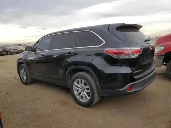 5TDZARFH5GS017521 2016 TOYOTA HIGHLANDER - Image 2