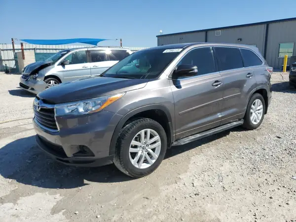 5TDZARFH5GS017910 2016 TOYOTA HIGHLANDER - Image 1