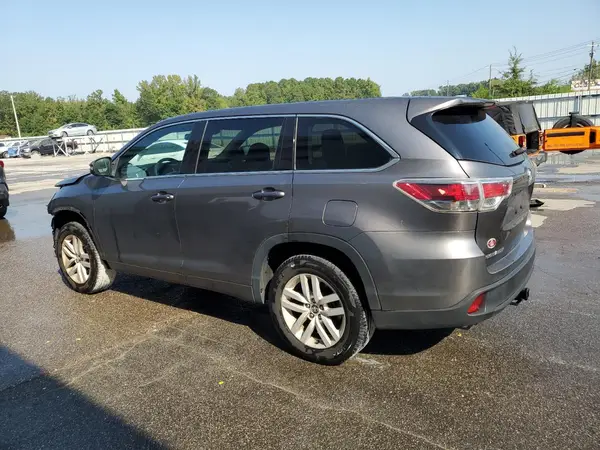5TDZARFH5GS019236 2016 TOYOTA HIGHLANDER - Image 2