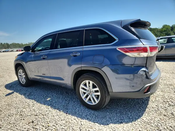 5TDZARFH5GS019379 2016 TOYOTA HIGHLANDER - Image 2