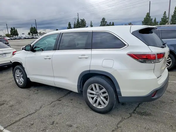 5TDZARFH5GS021763 2016 TOYOTA HIGHLANDER - Image 2