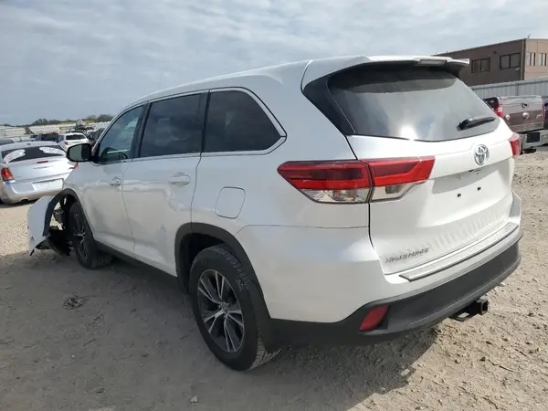 5TDZARFH5KS047904 2019 TOYOTA HIGHLANDER - Image 2