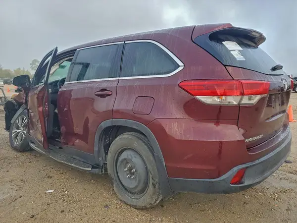 5TDZARFH5KS052536 2019 TOYOTA HIGHLANDER - Image 2