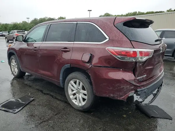 5TDZARFH6GS017821 2016 TOYOTA HIGHLANDER - Image 2