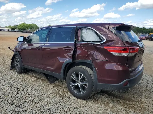 5TDZARFH6KS061391 2019 TOYOTA HIGHLANDER - Image 2