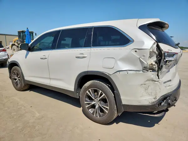 5TDZARFH7KS053994 2019 TOYOTA HIGHLANDER - Image 2