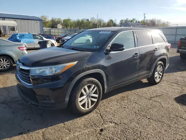 5TDZARFH9GS019398 2016 TOYOTA HIGHLANDER - Image 1