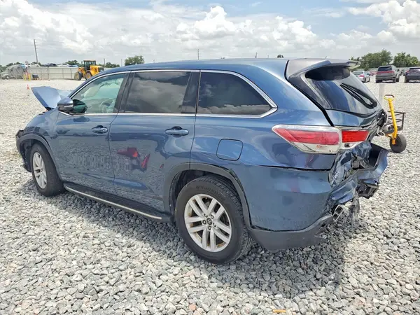 5TDZARFHXGS019698 2016 TOYOTA HIGHLANDER - Image 2