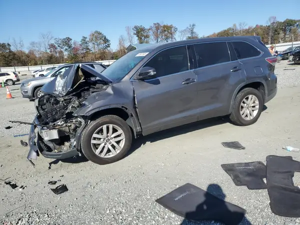 5TDZARFHXGS021435 2016 TOYOTA HIGHLANDER - Image 1