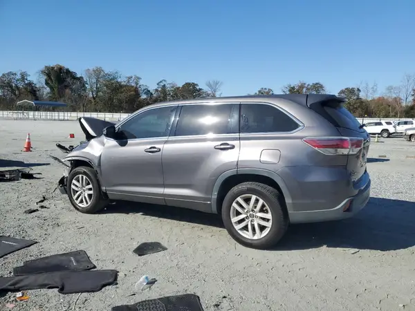 5TDZARFHXGS021435 2016 TOYOTA HIGHLANDER - Image 2