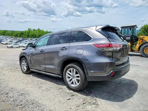 5TDZARFHXGS023007 2016 TOYOTA HIGHLANDER - Image 2
