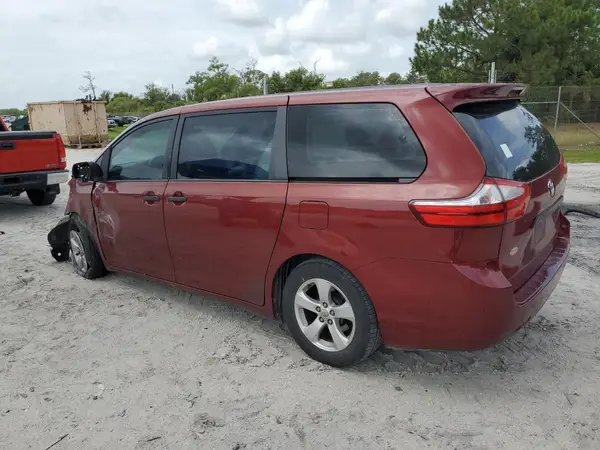 5TDZK3DC2GS730068 2016 TOYOTA SIENNA - Image 2
