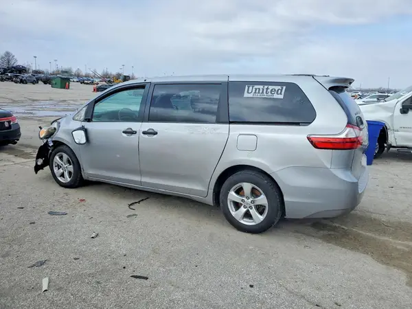 5TDZK3DC6GS723172 2016 TOYOTA SIENNA - Image 2