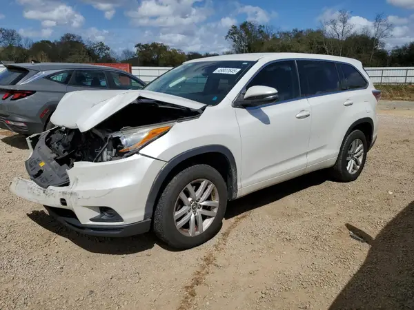 5TDZKRFH0GS151186 2016 TOYOTA HIGHLANDER - Image 1