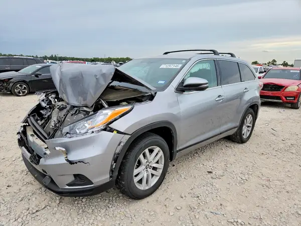 5TDZKRFH0GS165816 2016 TOYOTA HIGHLANDER - Image 1