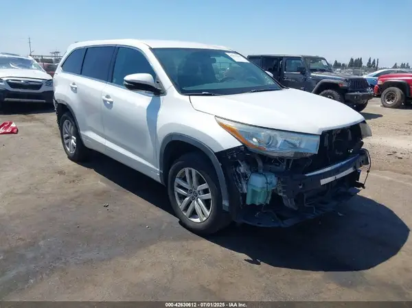 5TDZKRFH1GS135319 2016 TOYOTA HIGHLANDER - Image 1