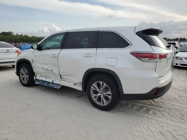 5TDZKRFH1GS136051 2016 TOYOTA HIGHLANDER - Image 2