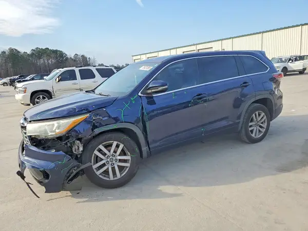 5TDZKRFH1GS137751 2016 TOYOTA HIGHLANDER - Image 1