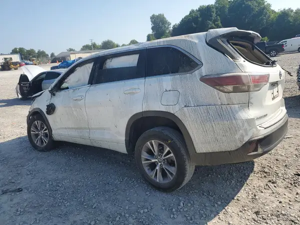 5TDZKRFH1GS155912 2016 TOYOTA HIGHLANDER - Image 2