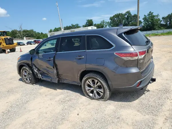 5TDZKRFH1GS159894 2016 TOYOTA HIGHLANDER - Image 2