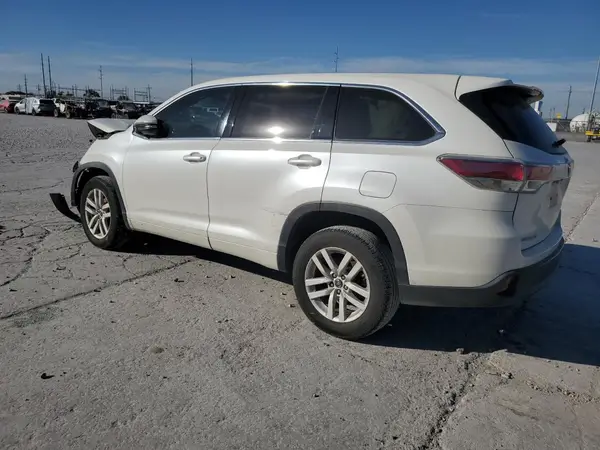 5TDZKRFH1GS183659 2016 TOYOTA HIGHLANDER - Image 2