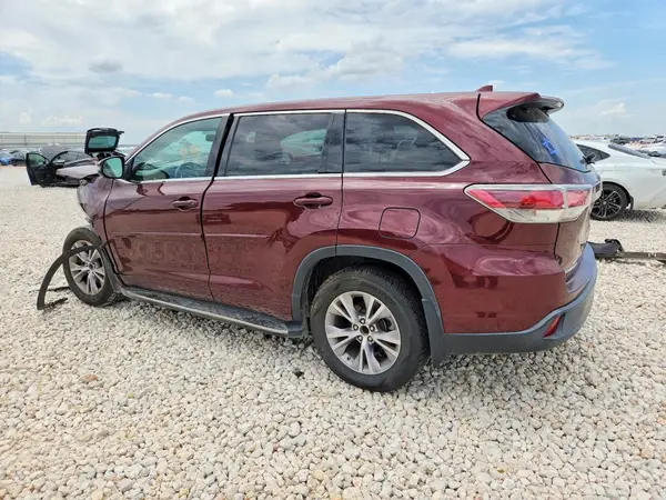 5TDZKRFH2GS129478 2016 TOYOTA HIGHLANDER - Image 2