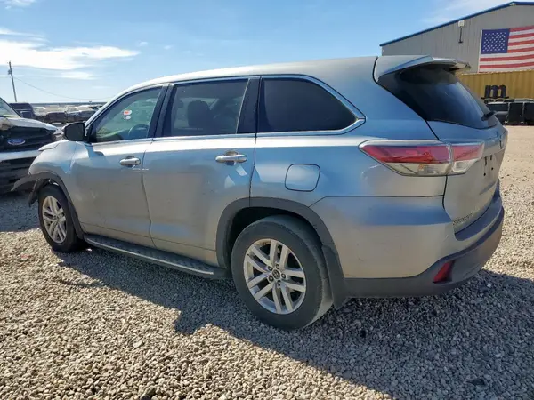 5TDZKRFH2GS167678 2016 TOYOTA HIGHLANDER - Image 2