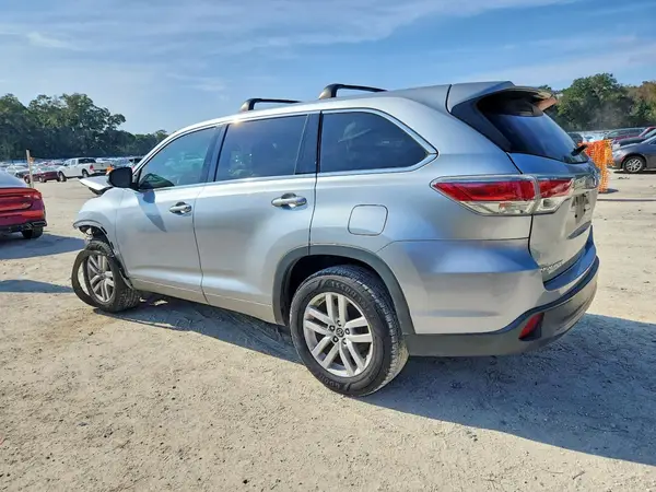 5TDZKRFH2GS171777 2016 TOYOTA HIGHLANDER - Image 2