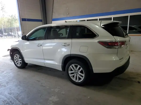 5TDZKRFH2GS180091 2016 TOYOTA HIGHLANDER - Image 2