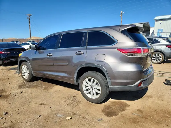 5TDZKRFH4GS128543 2016 TOYOTA HIGHLANDER - Image 2