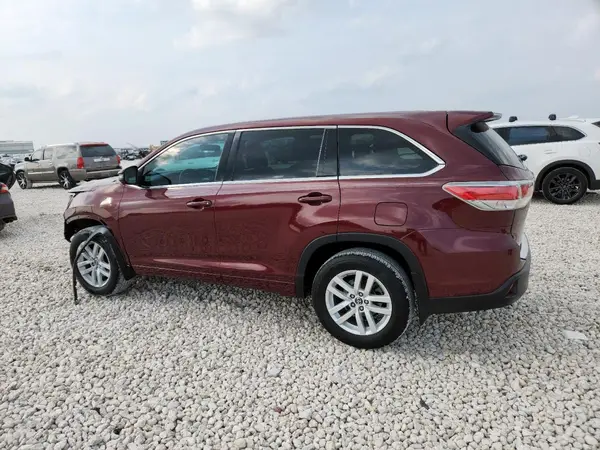 5TDZKRFH4GS145732 2016 TOYOTA HIGHLANDER - Image 2