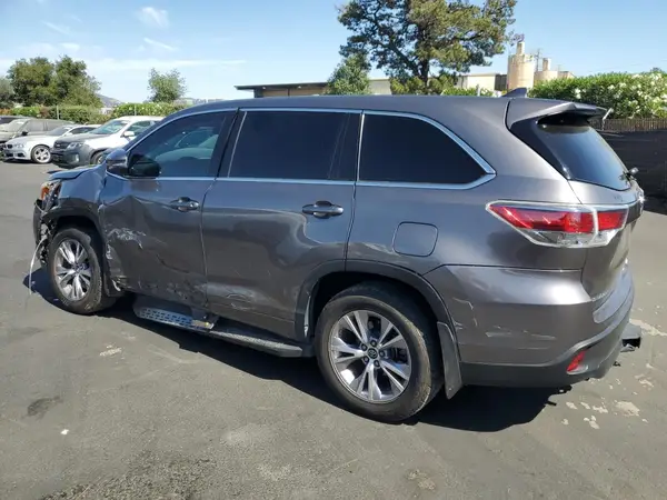 5TDZKRFH4GS177418 2016 TOYOTA HIGHLANDER - Image 2